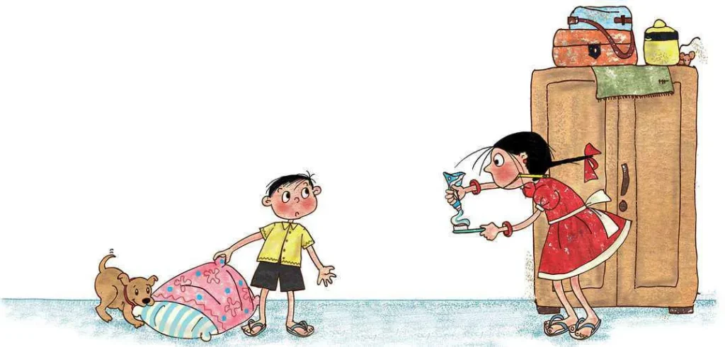 المحافظة على النظافة للاطفال